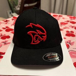 Hellcat Black Flexfit Cap